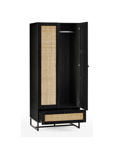Padstow Wardrobe - Black