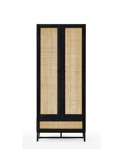 Padstow Wardrobe - Black