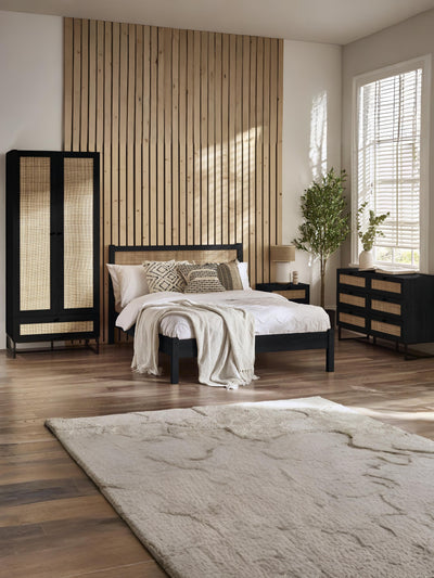 Padstow Wardrobe - Black