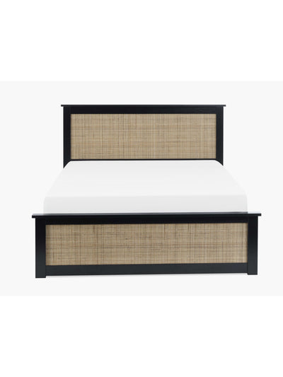 Padstow Ottoman Storage Bed - Black