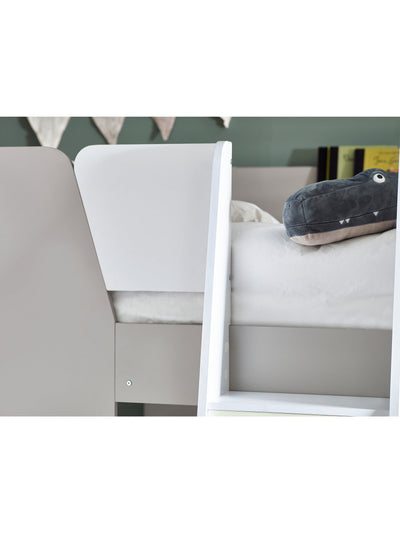 Parsec Bunk Bed Taupe & White