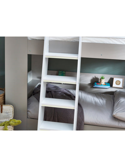 Parsec Bunk Bed Taupe & White
