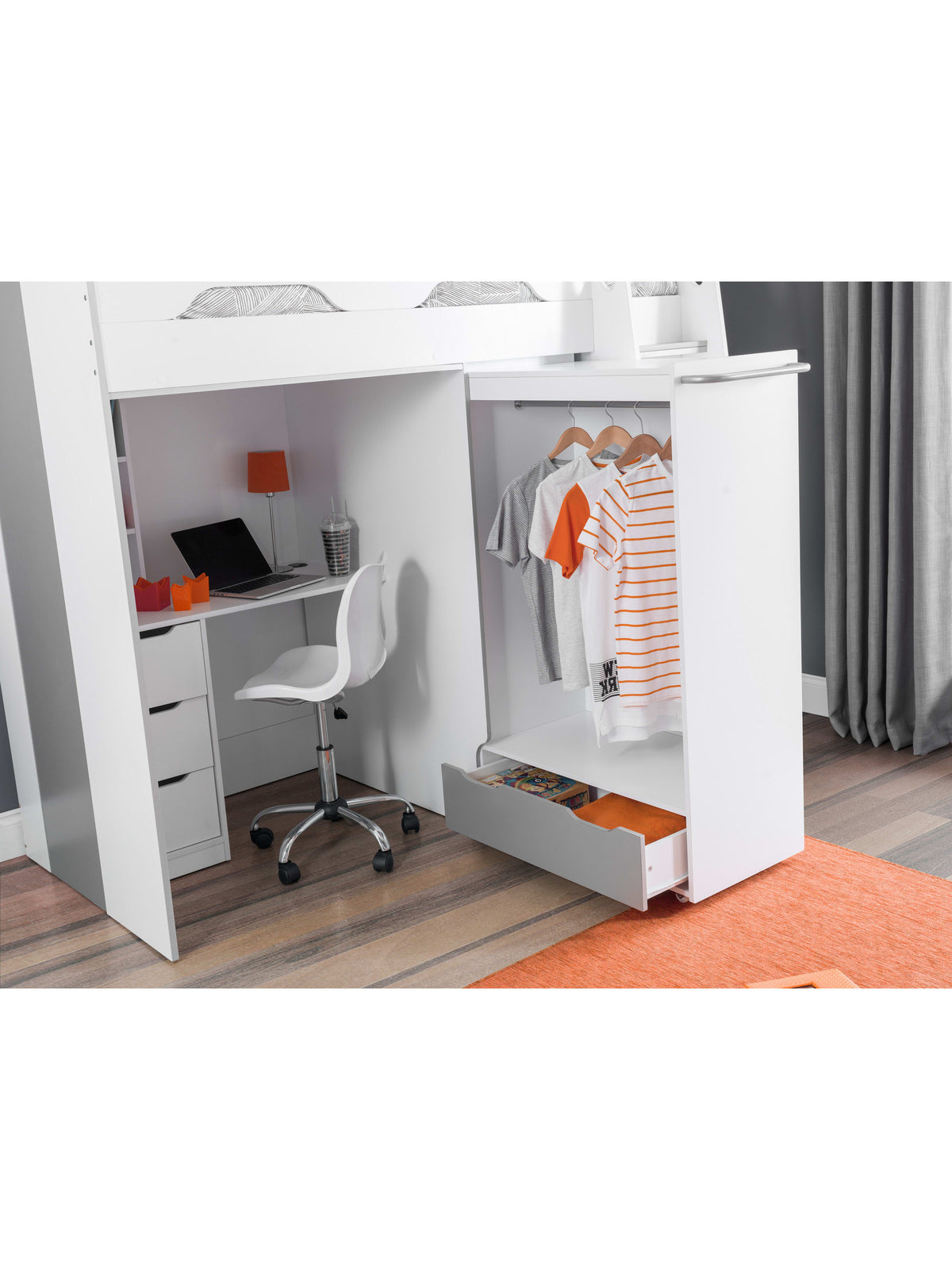 Pegasus Highsleeper - White