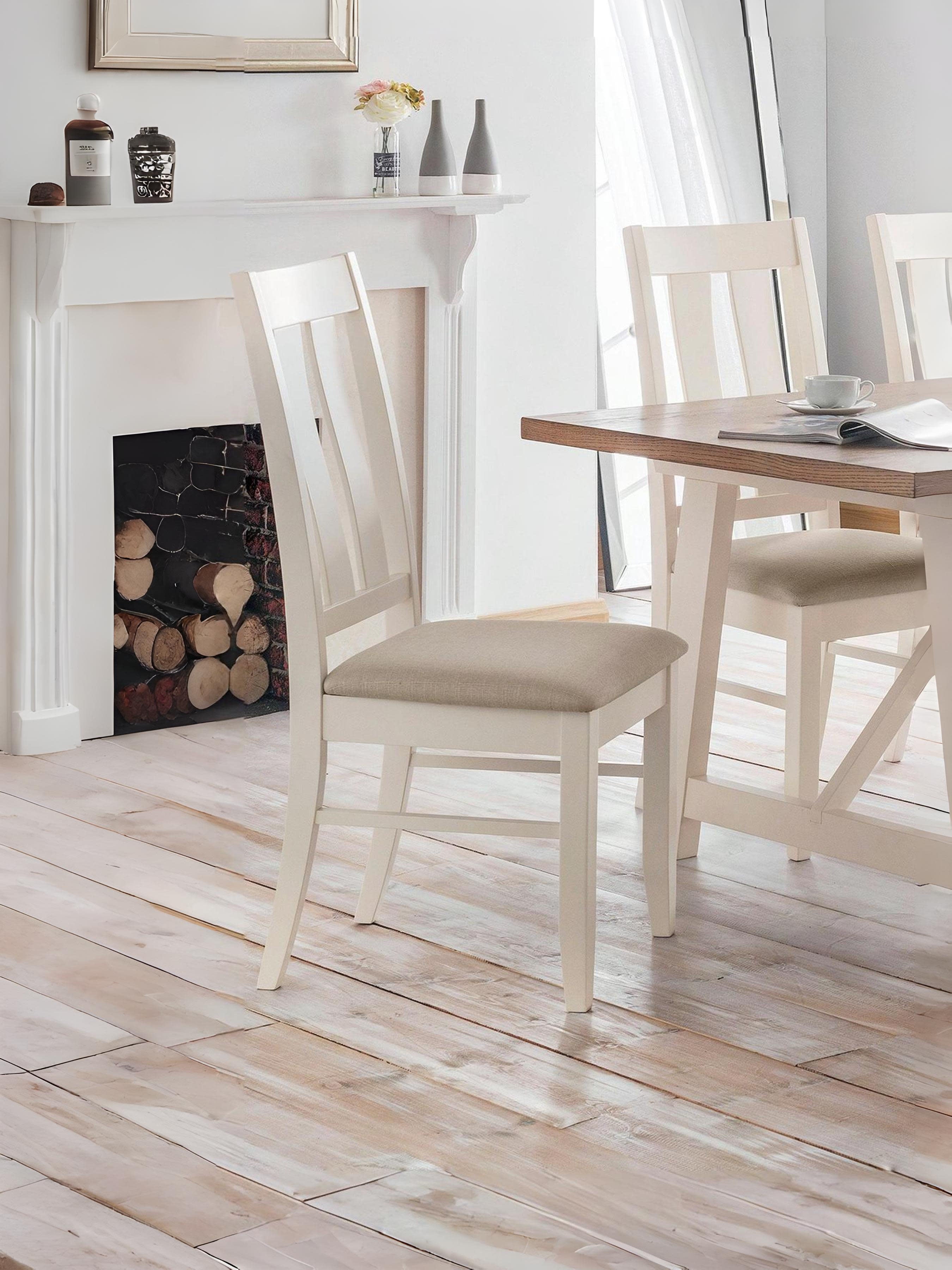 Pembroke Dining Chairs - Ivory (Set Of 2)