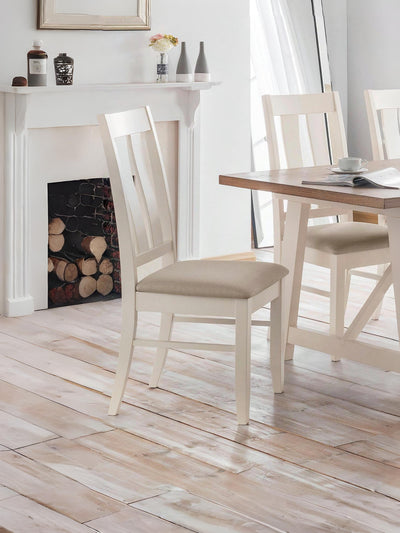 Pembroke Dining Chairs - Ivory (Set Of 2)