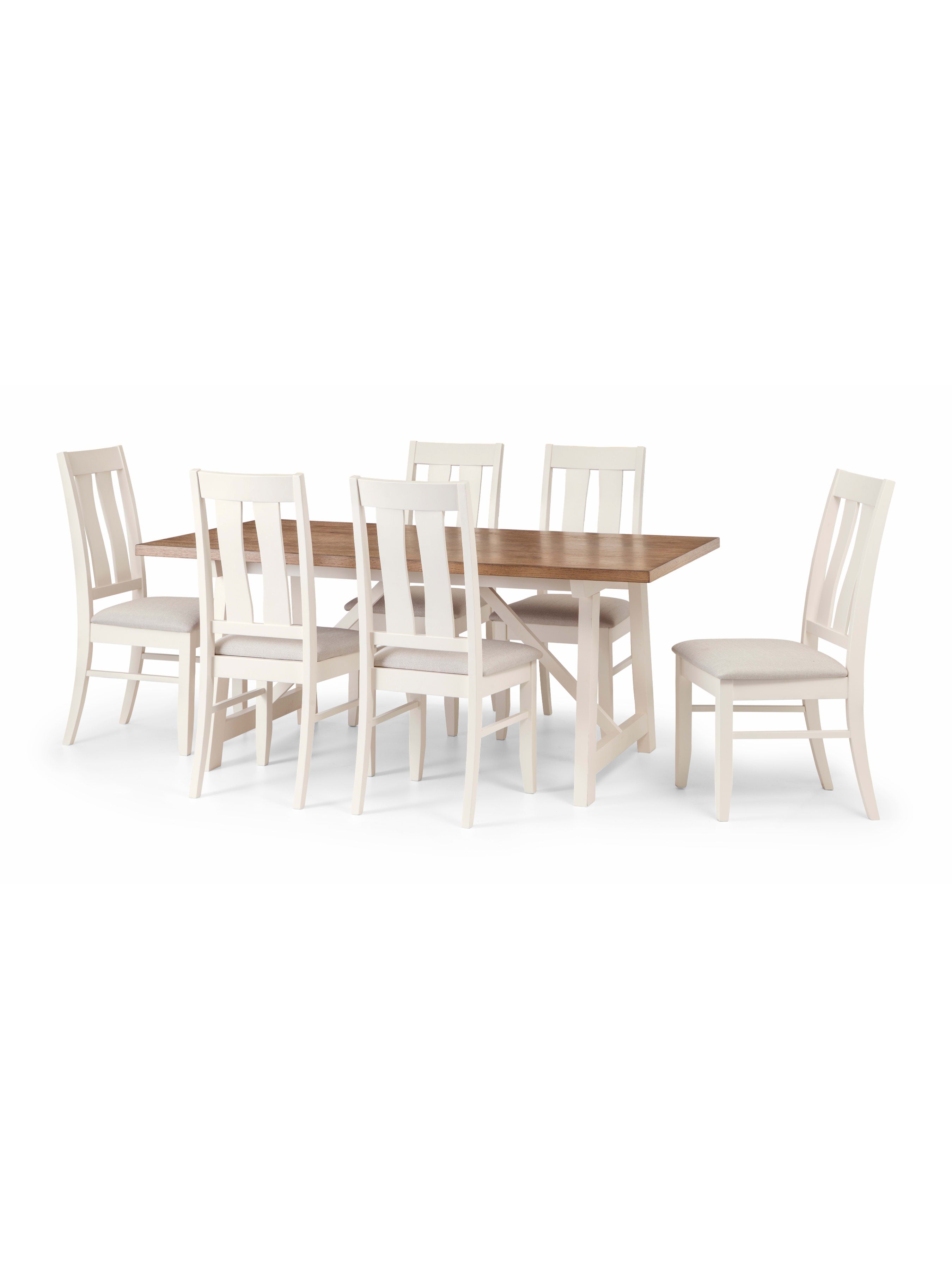 Pembroke Dining Chairs - Ivory (Set Of 2)