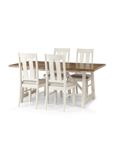 Pembroke Dining Chairs - Ivory (Set Of 2)