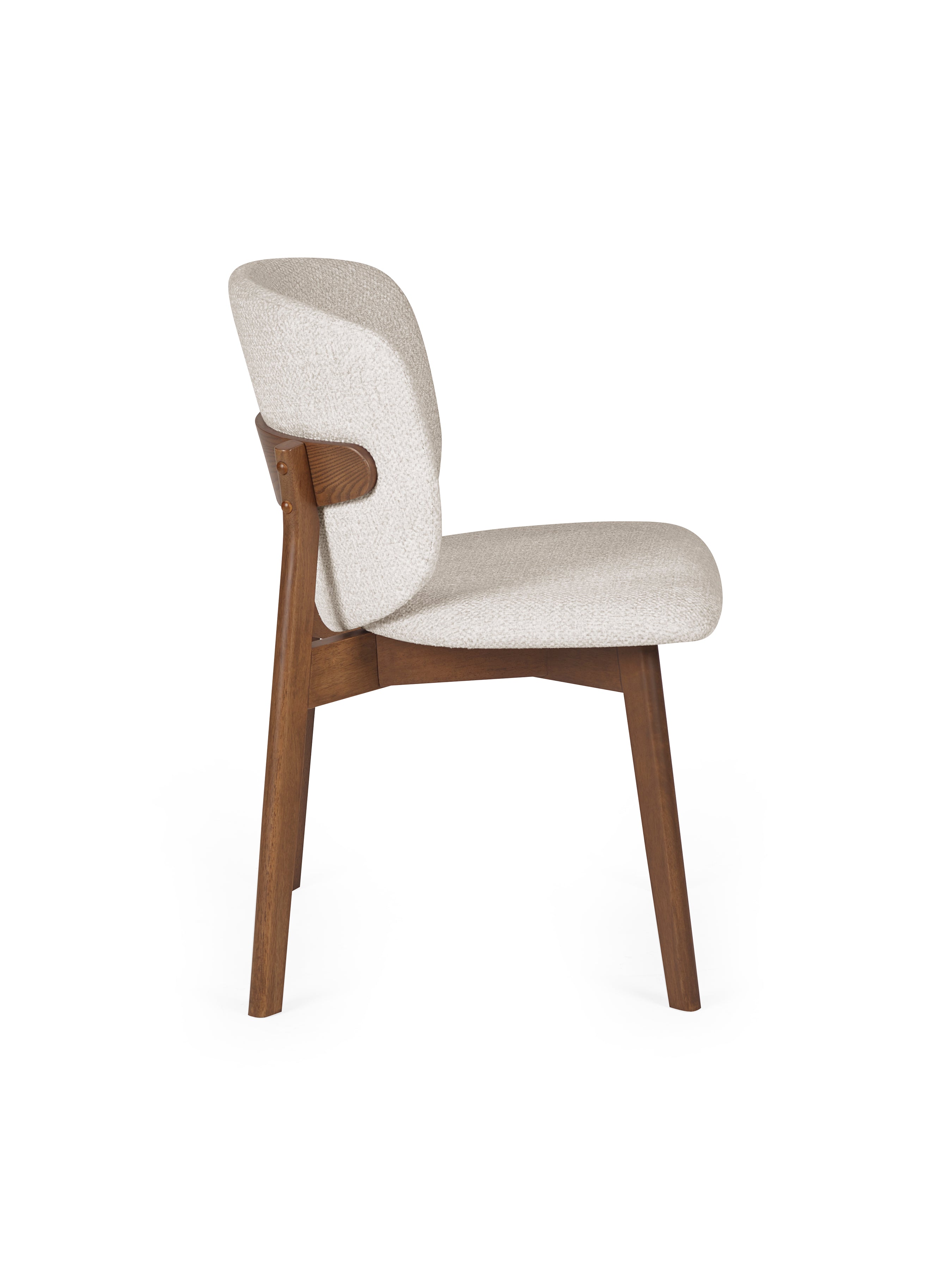 Portland Upholstered Dining Chair (Set of 2) – Cream Chenille