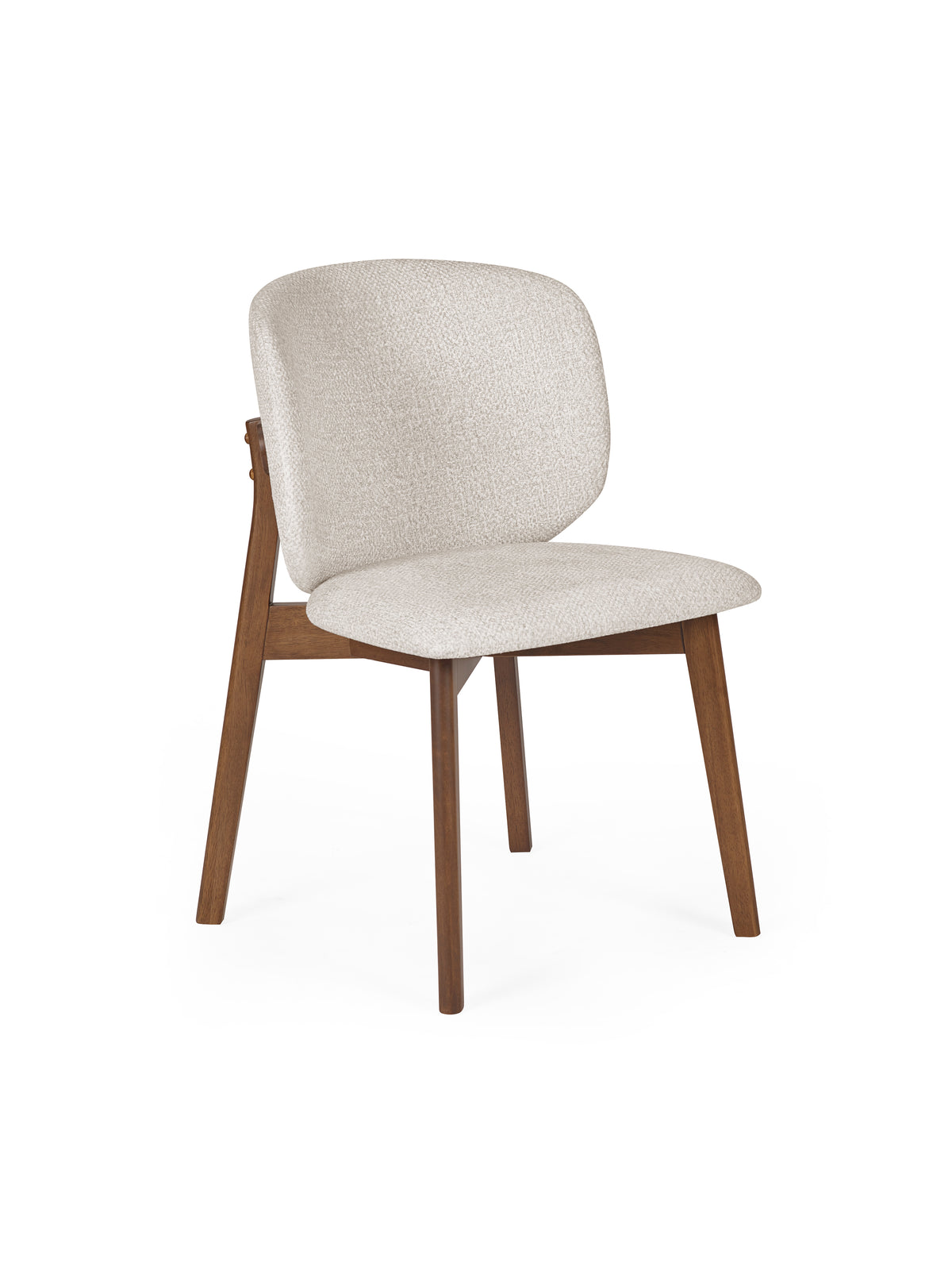 Portland Upholstered Dining Chair (Set of 2) – Cream Chenille