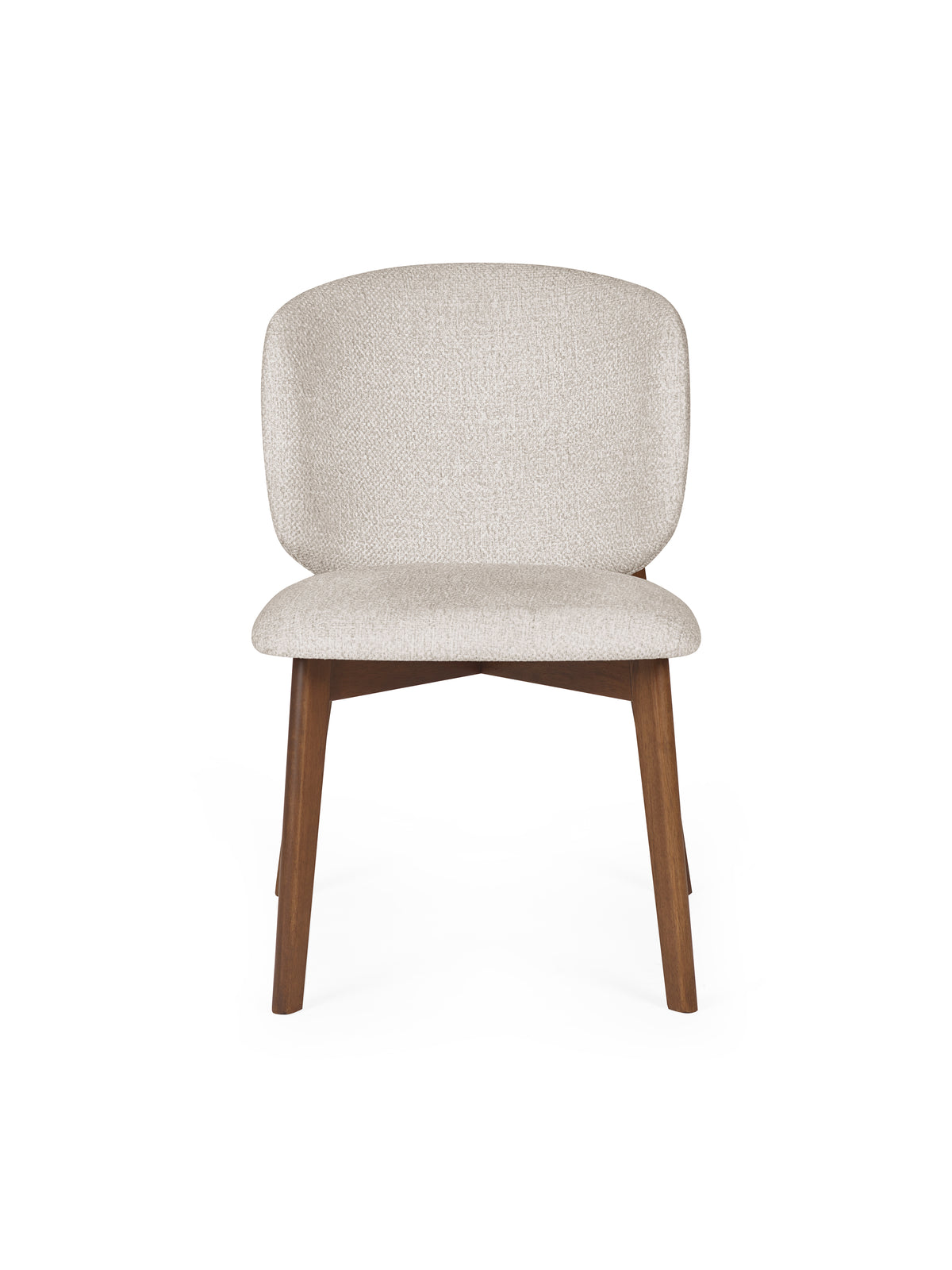 Portland Upholstered Dining Chair (Set of 2) – Cream Chenille