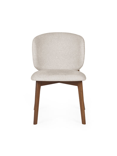 Portland Upholstered Dining Chair (Set of 2) – Cream Chenille