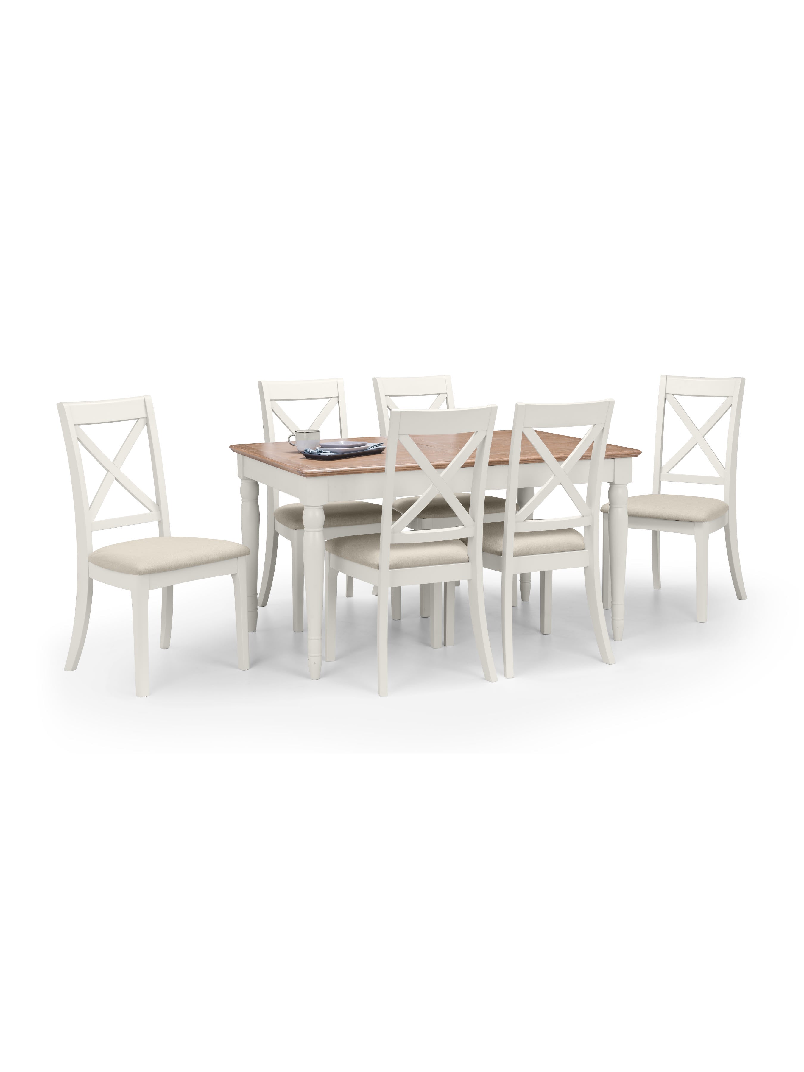 Provence Dining Chairs - Grey (Set Of 2)