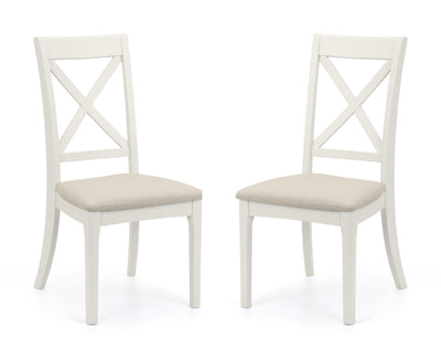 Provence Dining Chairs - Grey (Set Of 2) – Julian Bowen