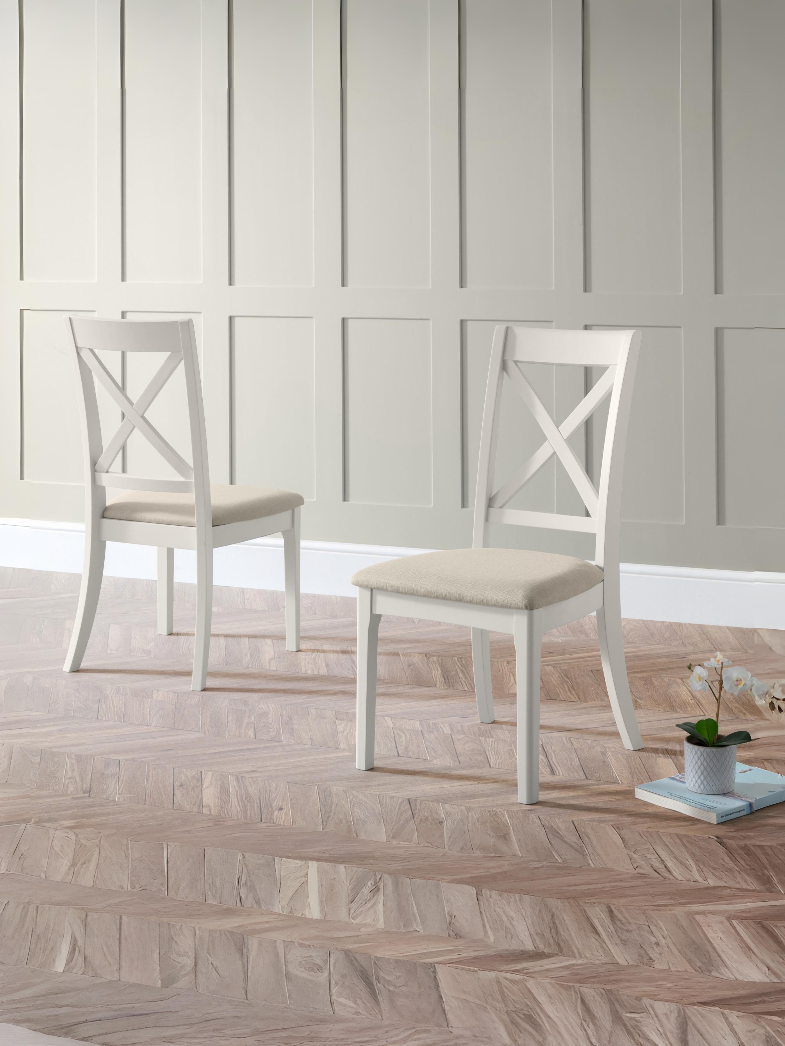 Provence Dining Chairs - Grey (Set Of 2)