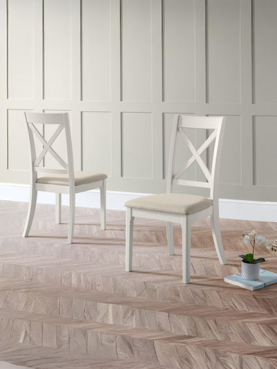 Provence Dining Chairs - Grey (Set Of 2)