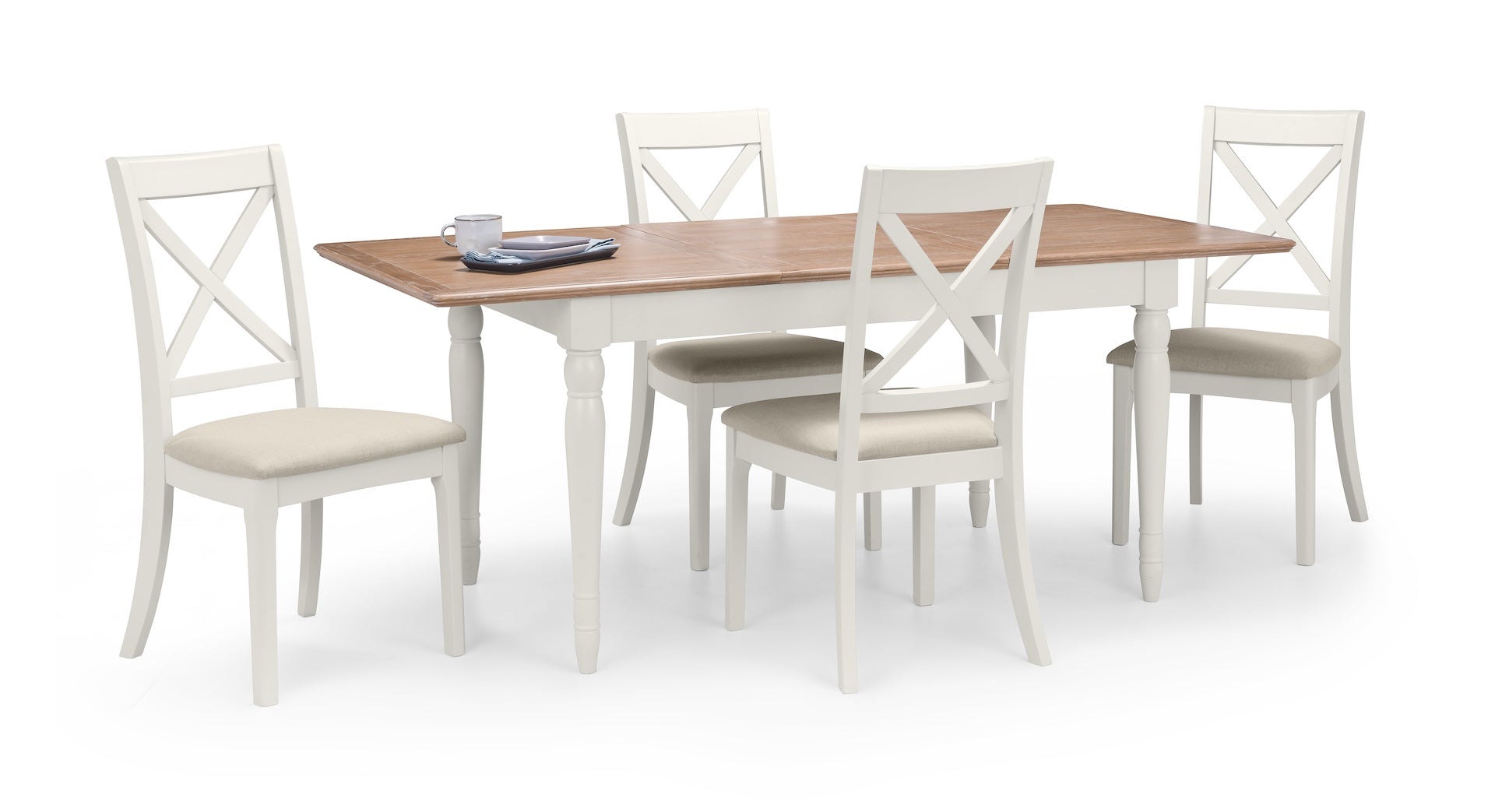 Provence Dining Chairs - Grey (Set Of 2) – Julian Bowen, view 8