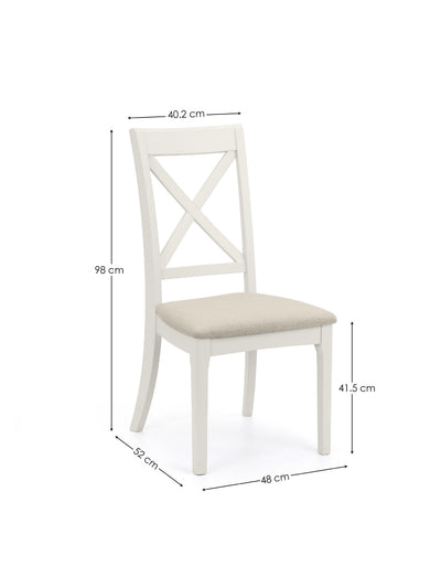 Provence Table and 6 Provence Chairs – Limed Oak/Grey