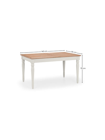 Provence Table and 4 Provence Chairs – Limed Oak/Grey