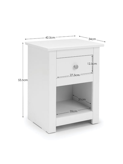Radley Bedside - Surf White