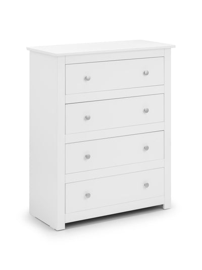 Radley 4 Drawer Chest - Surf White