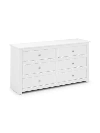 Radley 6 Drawer Chest - Surf White