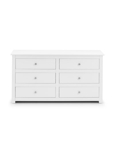 Radley 6 Drawer Chest - Surf White