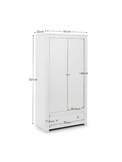 Radley Wardrobe - Surf White