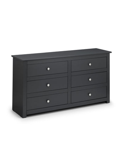 Radley 6 Drawer Chest - Anthracite
