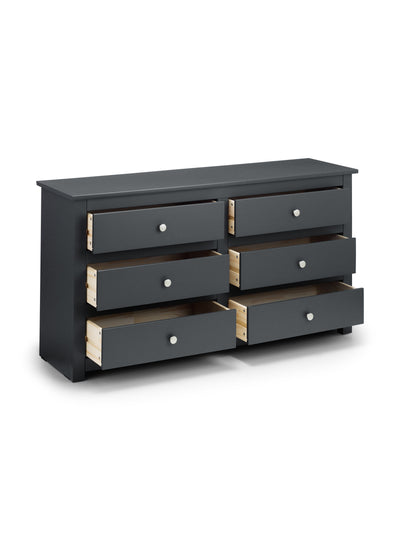 Radley 6 Drawer Chest - Anthracite