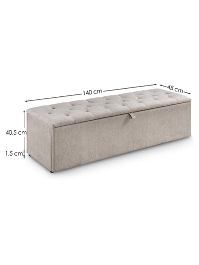 Ravello Blanket Box Mink Chinelle