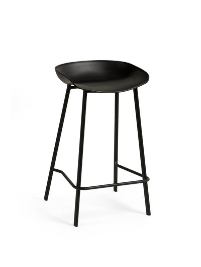 Renzo Bar Stool Black (Set of 2)