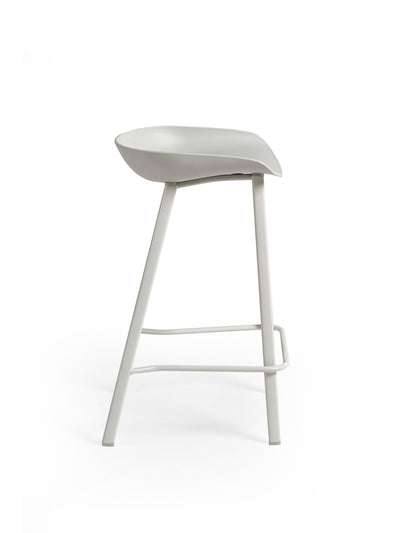 Renzo Bar Stool Grey (Set Of 2)