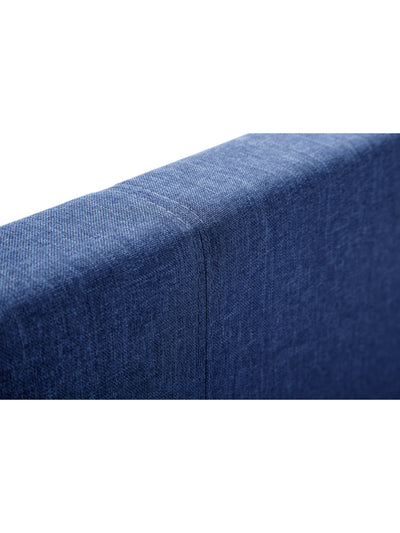 Rialto Linen Bed - Blue