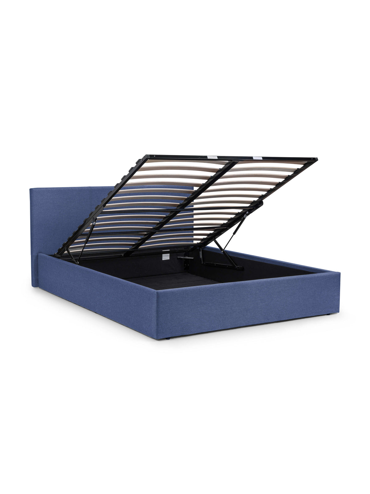Rialto Lift-Up Storage Bed - Blue Linen