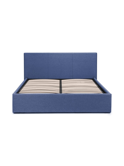 Rialto Lift-Up Storage Bed - Blue Linen