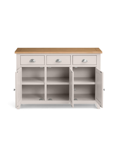 Richmond Sideboard - Elephant Grey/Pale Oak