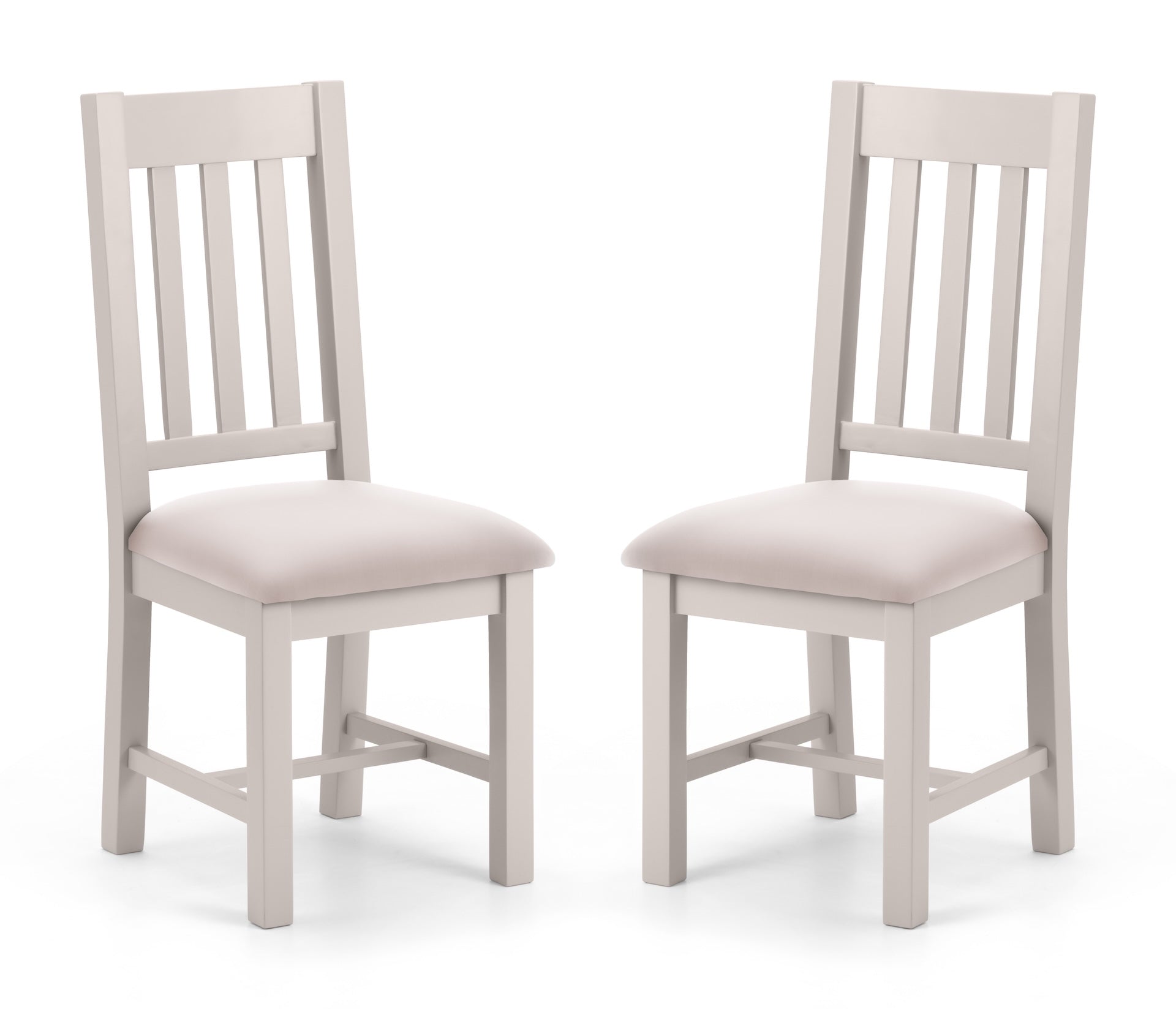 Richmond Dining Chairs - Grey (Set Of 2) – Julian Bowen