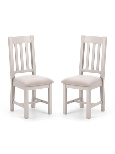 Richmond Dining Chairs - Grey (Set Of 2)