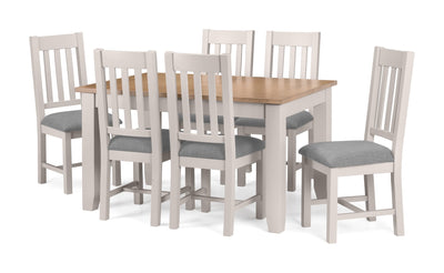 Richmond Dining Chairs - Grey (Set Of 2) – Julian Bowen, view 7