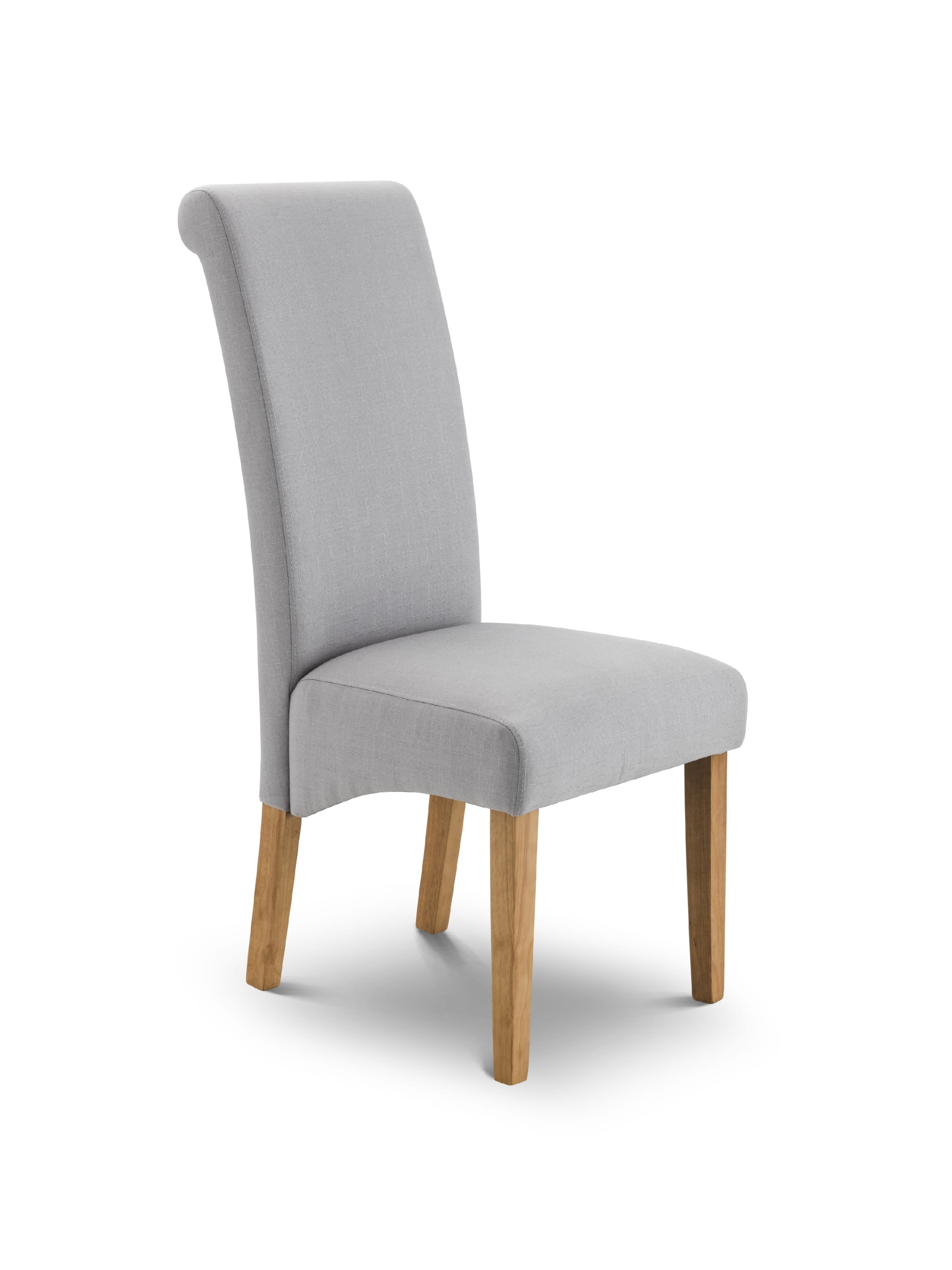Rio Scrollback Fabric Chairs (Set Of 2)