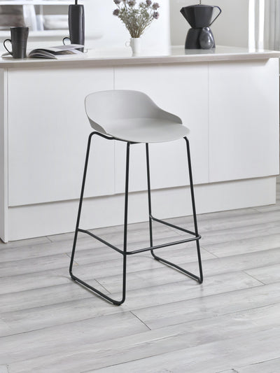 Rocco Stools - Light Grey (Set Of 2)