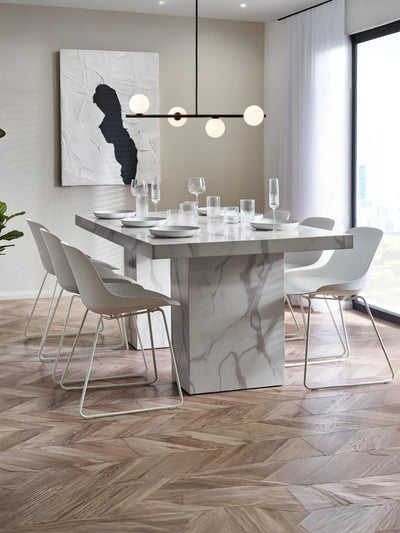 Rome Dining Table - White