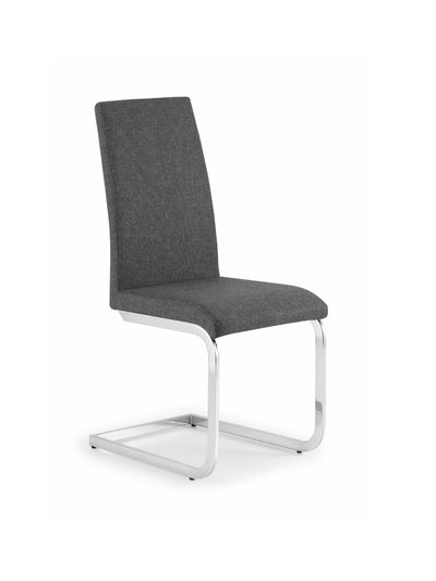 Roma Cantilever Dining Chairs Slate Grey (Set Of 2)