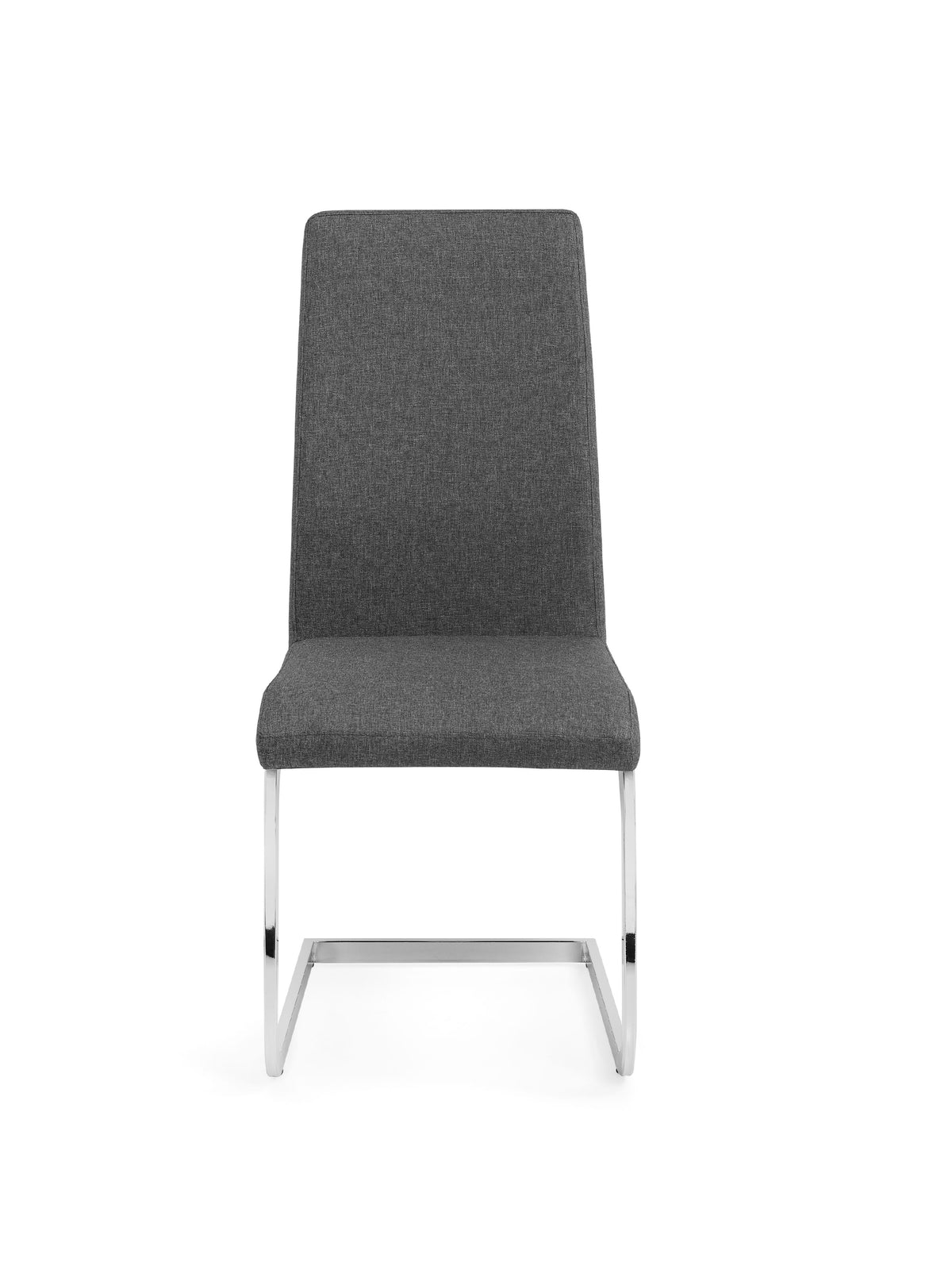 Roma Cantilever Dining Chairs Slate Grey (Set Of 2)