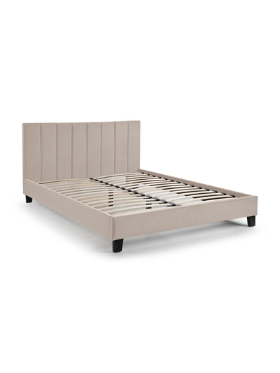 Rosa Bed Frame - Cream Velvet – Julian Bowen, view 3