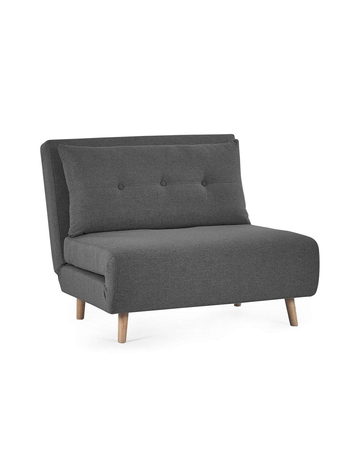 Rowan Single Sofabed - Mid Grey