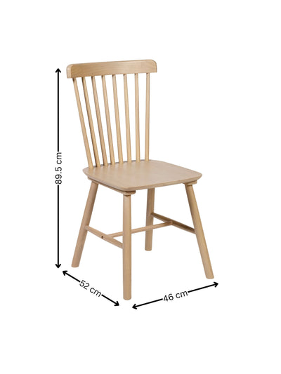 Sakura Oak Dining Chairs (Set of 2)