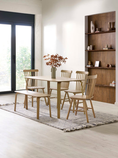 Sakura Oak Dining Chairs (Set of 2)