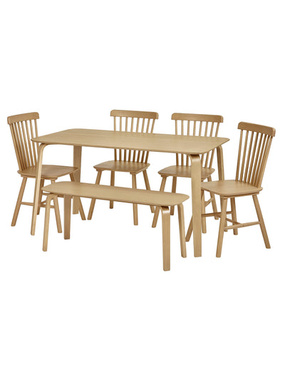 Sakura Oak Dining Chairs (Set of 2)