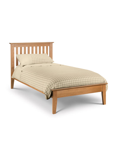 Salerno Shaker Bed - Natural Oak